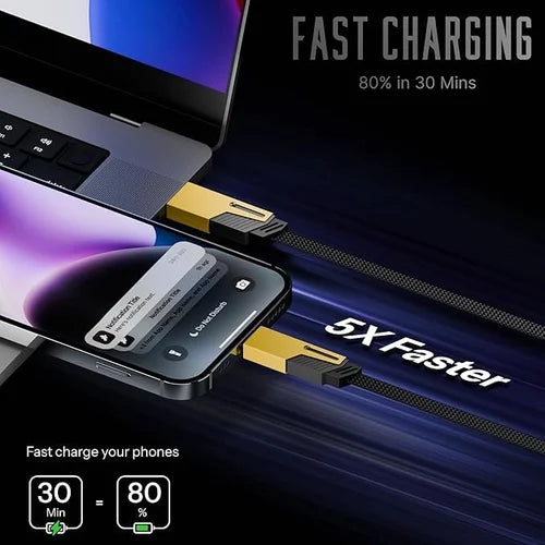 USB A 65W 4 In 1 Transformer Cable Data Cable
