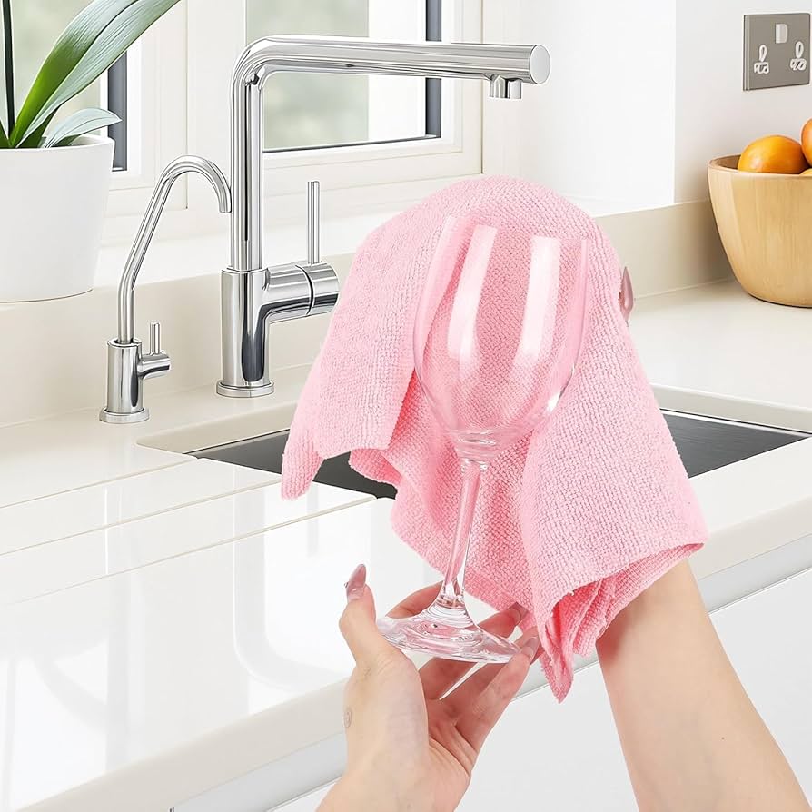 Reusable Kitchen Cleaning Cloth Roll | Absorbent Microfiber Towels