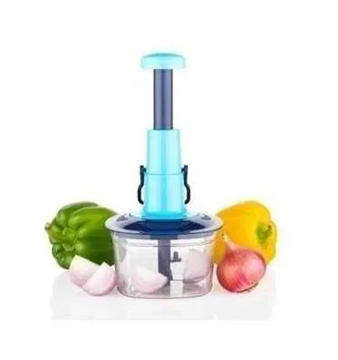 Manual Fruit and Vegetable Chopper ,Excellent Steel Large Manual Hand - Press Chop Fruit, Mixer Cutter to Cut| 1000 ml Vegetable & Fruit Chopper (1 chopper)